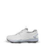 Men's ECCO® Golf Biom Tour Leather Waterproof Spikes Shoe - Grey - Outside