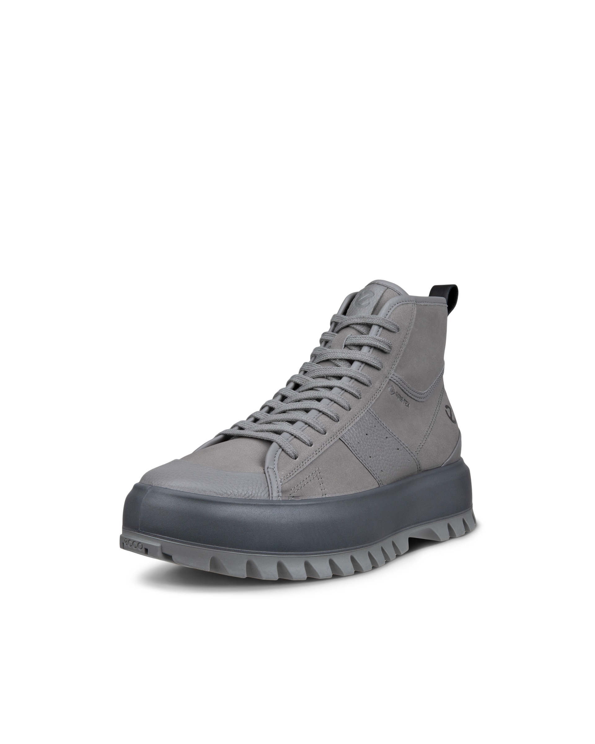 ECCO STREET ACE RUGGED MEN'S HIGH-TOP SNEAKER - Grey - Main