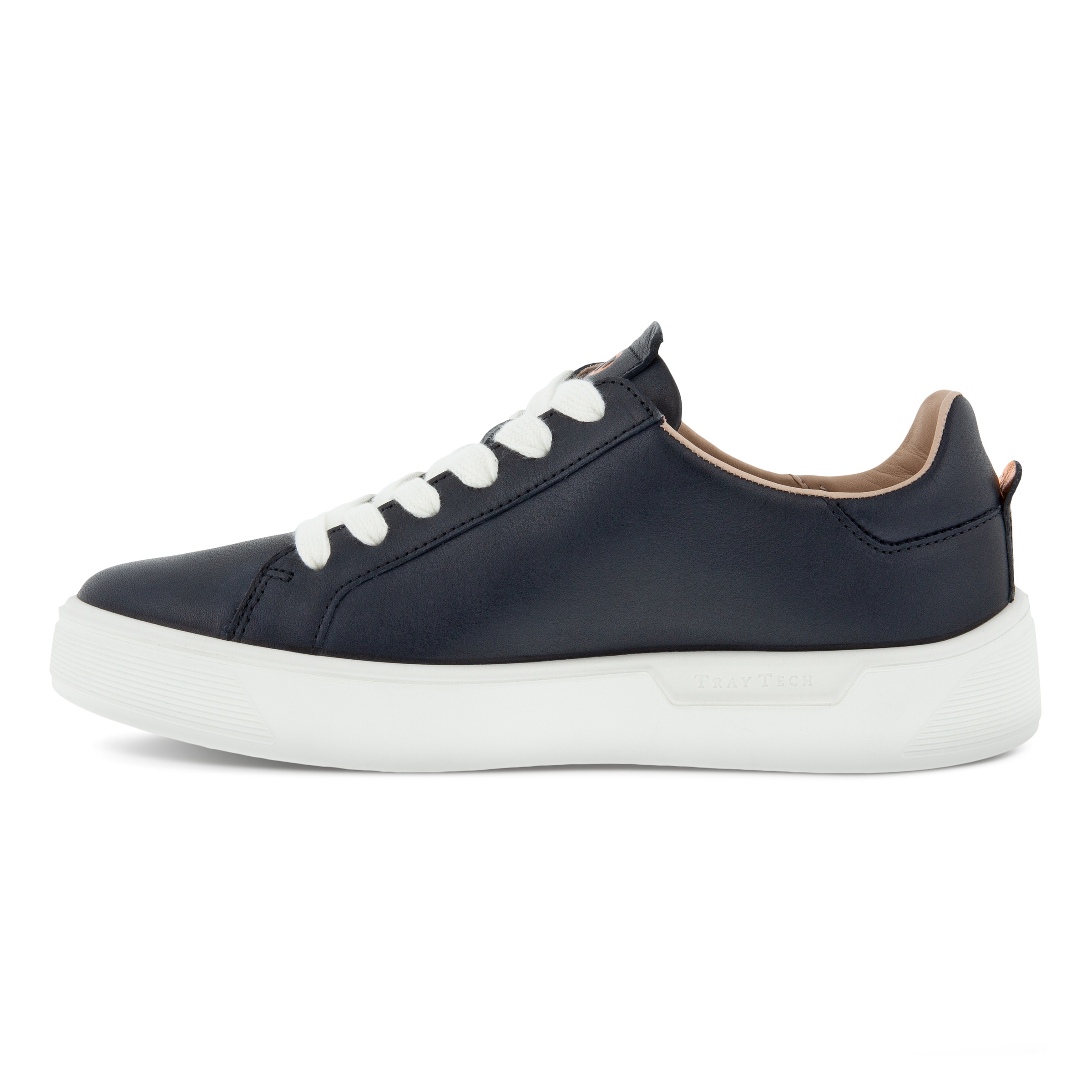 ECCO Women Street Tray Plus Sneaker - Blue - Inside