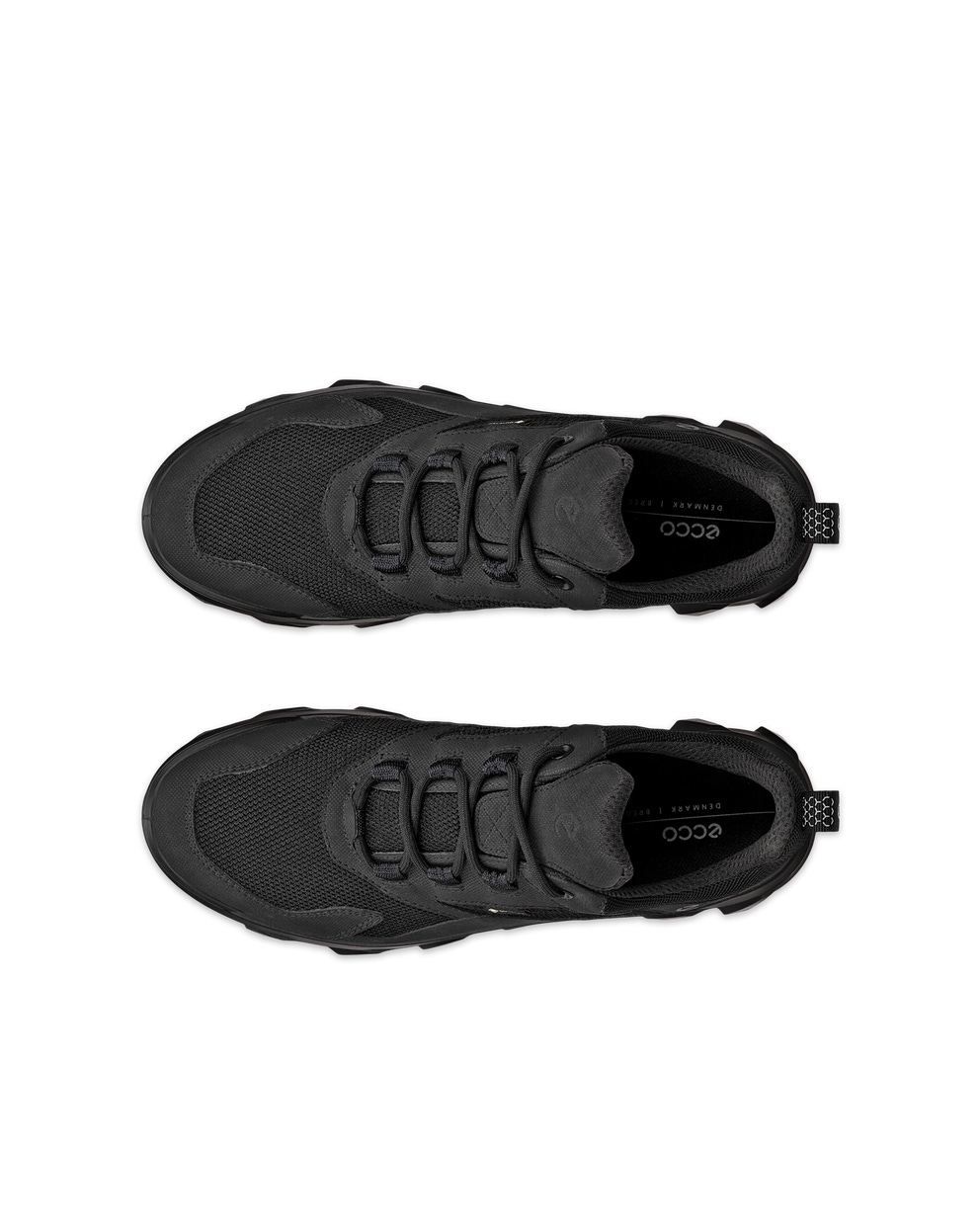 ECCO Women MX Waterproof Outdoor Shoes - Black - Top left pair