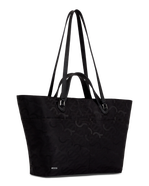 ECCO® Tote M Jacquard Wave sac cabas - Noir - Main