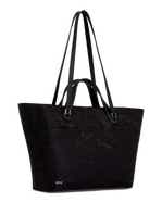 ECCO® Tote M Jacquard Wave Tote Bag - Black - Main