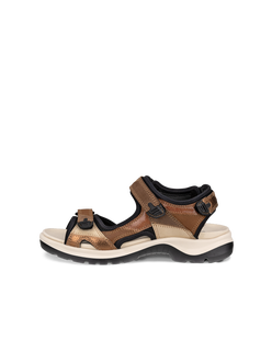 Women's ECCO® Offroad Nubuck Hiking Sandal - Multicolor - Outside