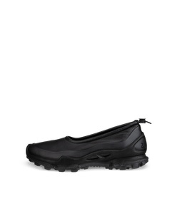 여성용 ECCO Biom C-Trail 가죽 슬립온 - Black - Outside