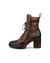 Women's ECCO® Shape Sculpted Motion 55 Leather Ankle Boot - Brown - Outside