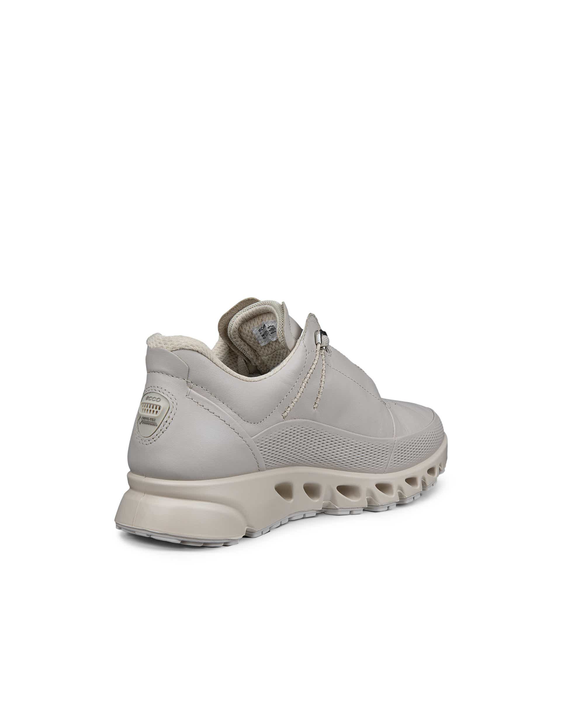 Dámska kožená obuv Gore-Tex ECCO® MULTI-VENT - Sivá - Back