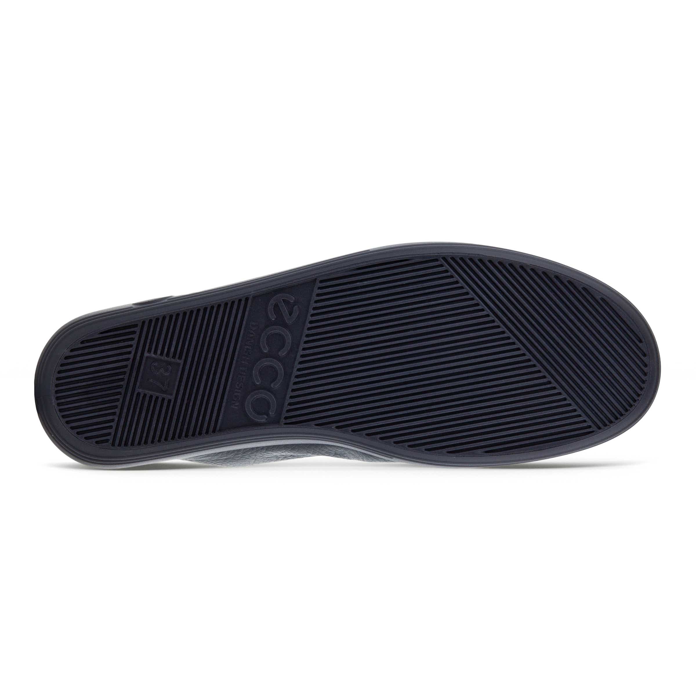 Zapatillas altas de piel para caminar ECCO® Soft 2.0 para mujer - Azul - Sole