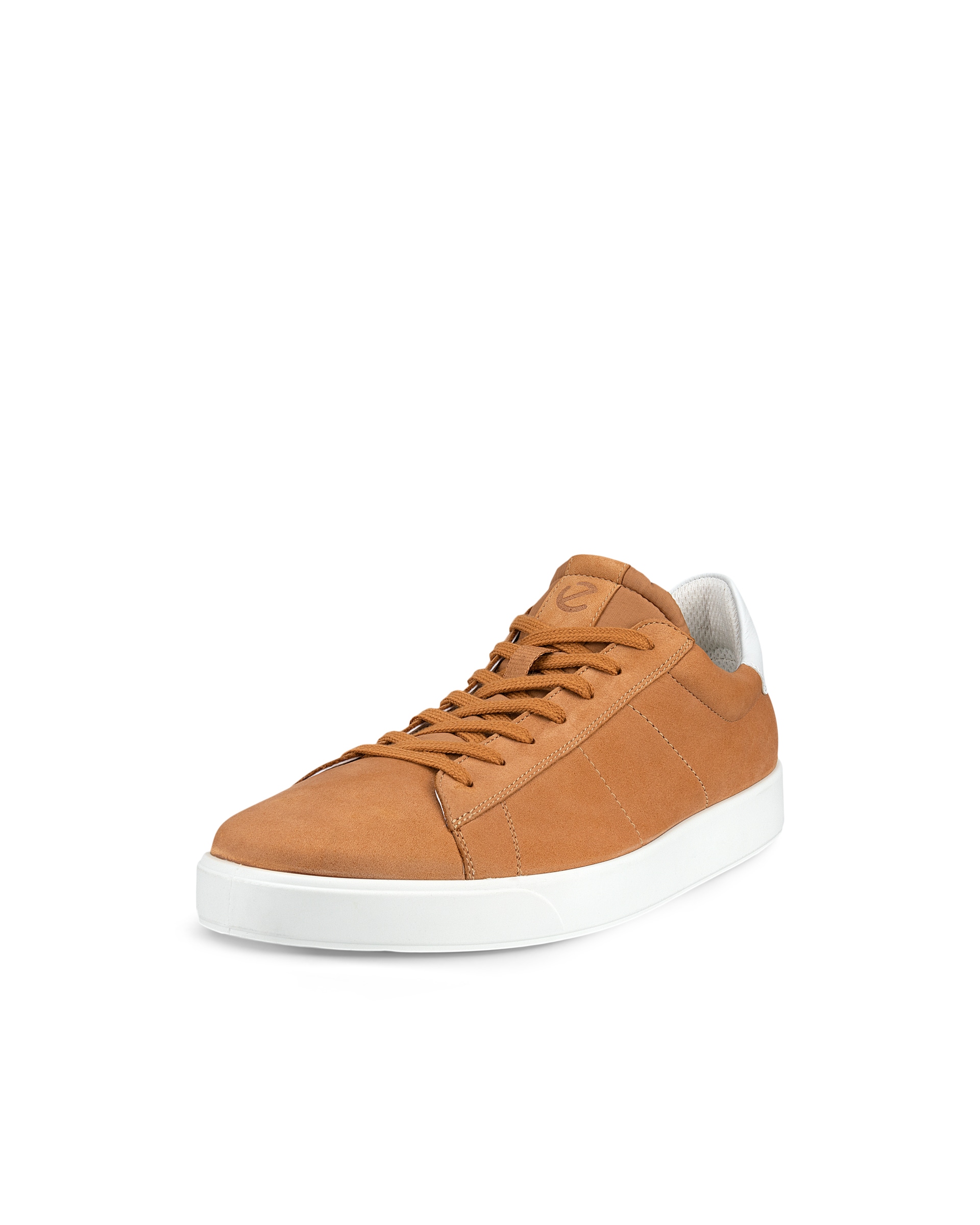 Men's ECCO® Street Lite Nubuck Sneaker - Brown - Main