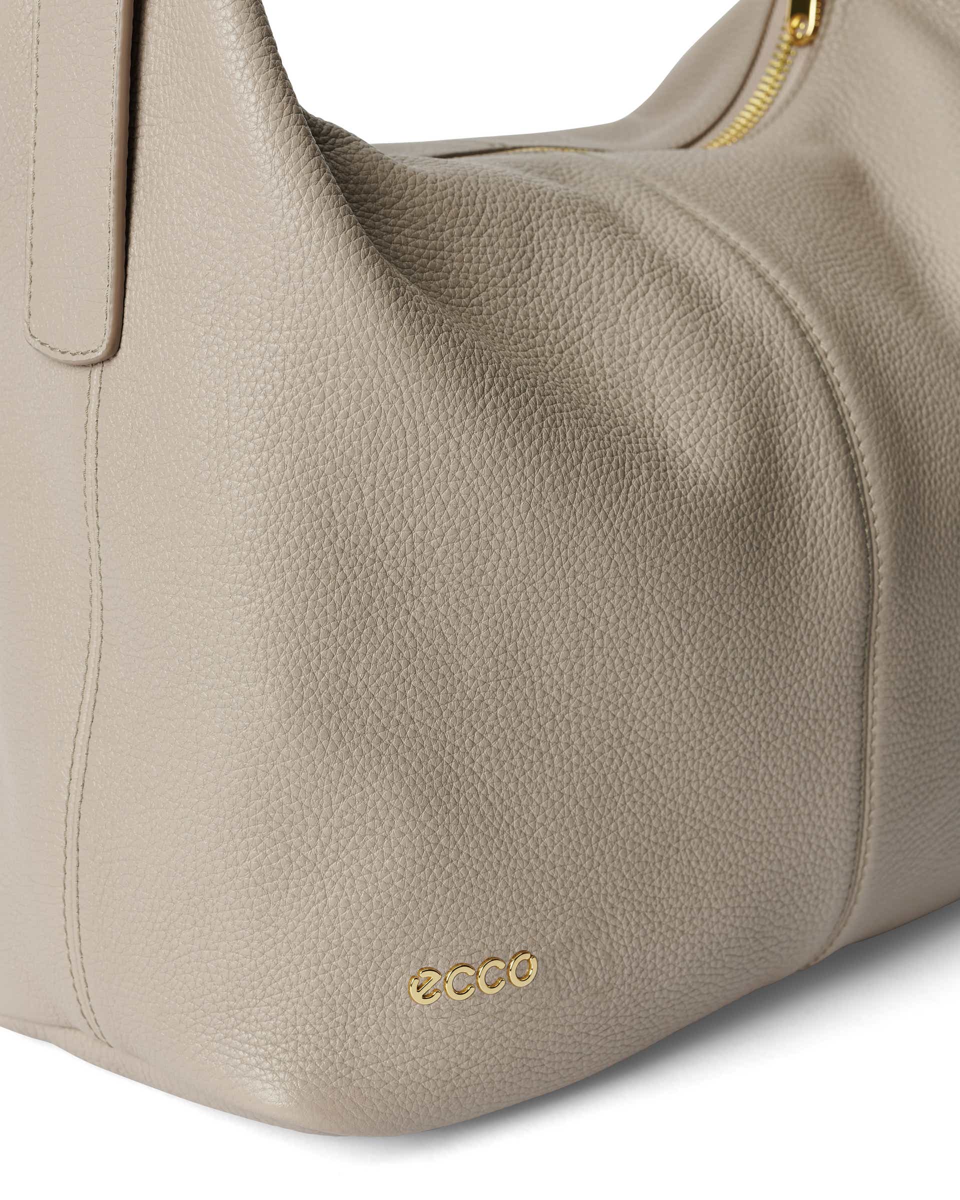 ECCO® Hobo kožna torba hobo - Bež - Detail-1