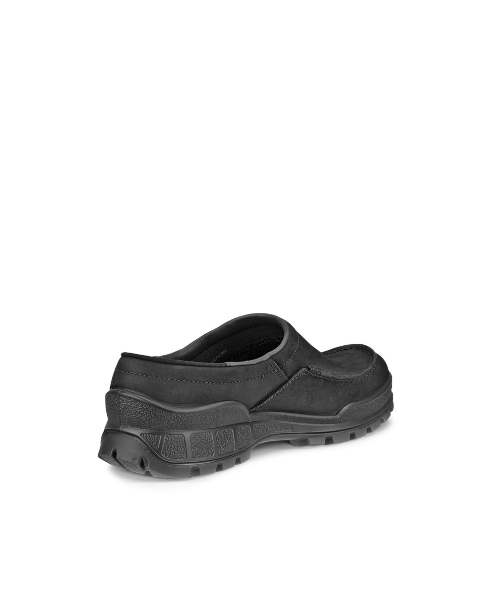 Men's ECCO® Track 25 Nubuck Clog - Black - Back