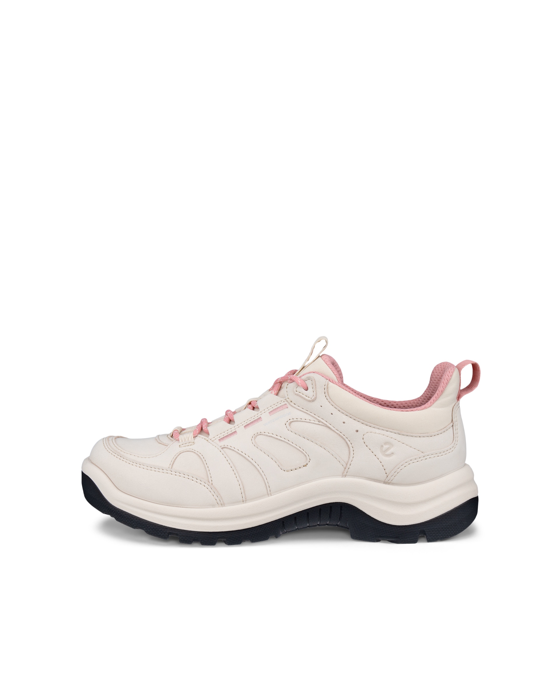 Zapatillas de senderismo de nobuk impermeable ECCO® Offroad para mujer - Beis - Outside