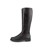 Women's ECCO® Metropole Amsterdam Leather High-Cut Boot - Black - Outside