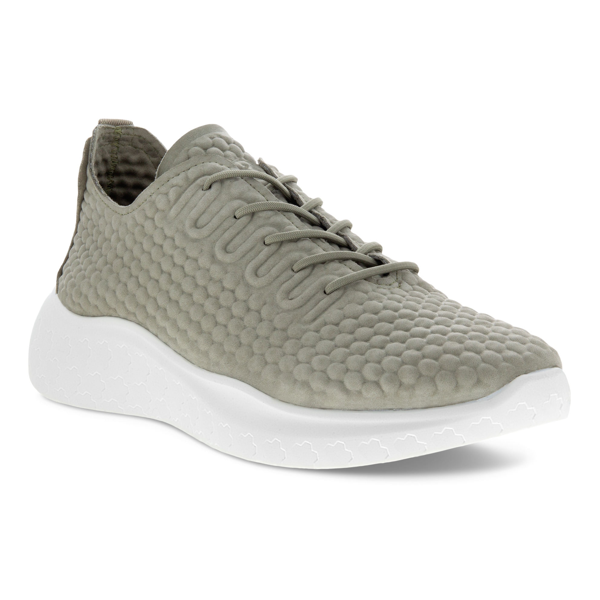 Men's ECCO® Therap Nubuck Sneaker - Green - Main