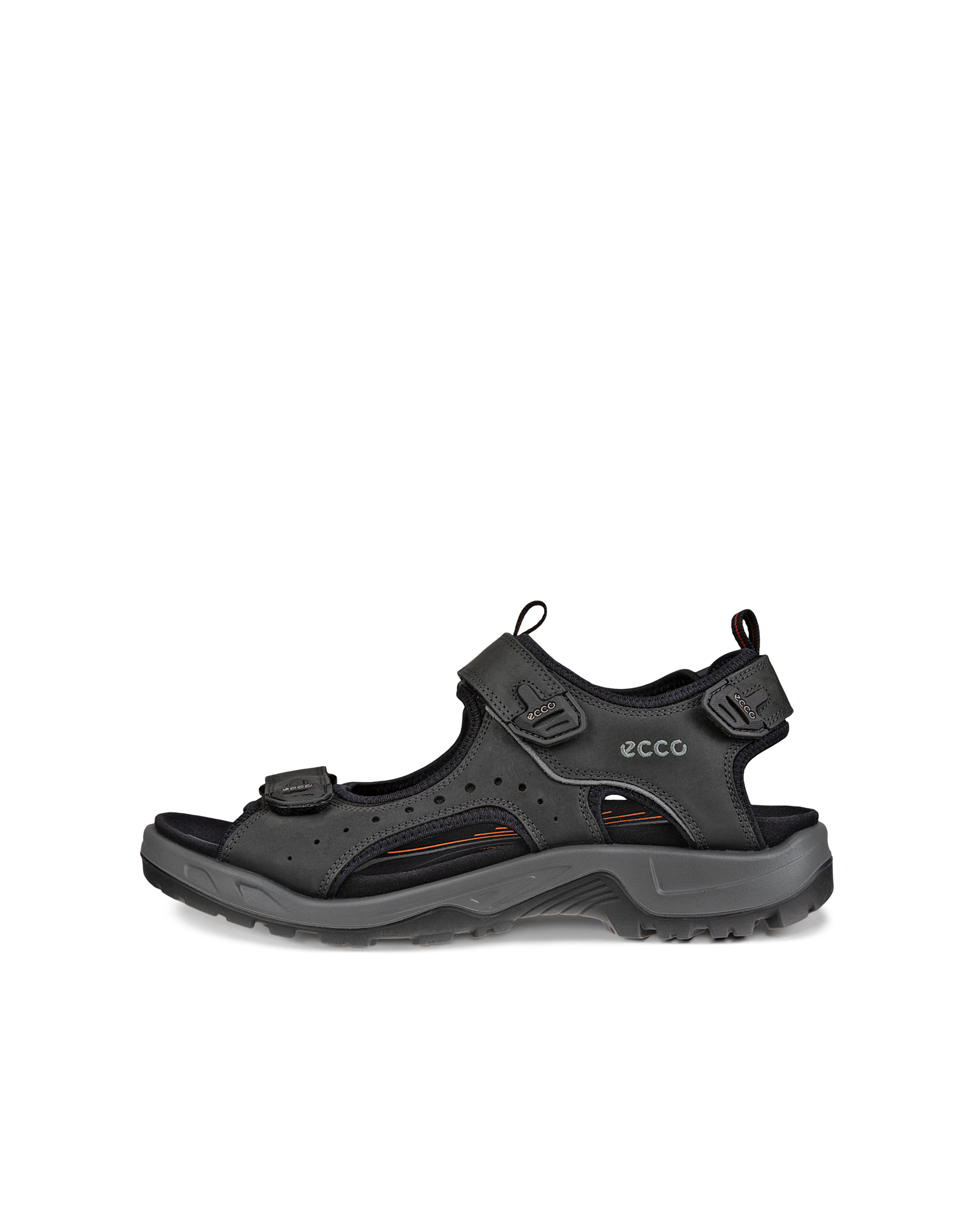 ECCO® Offroad nubuknahast matkasandaalid meestele - Must - Outside