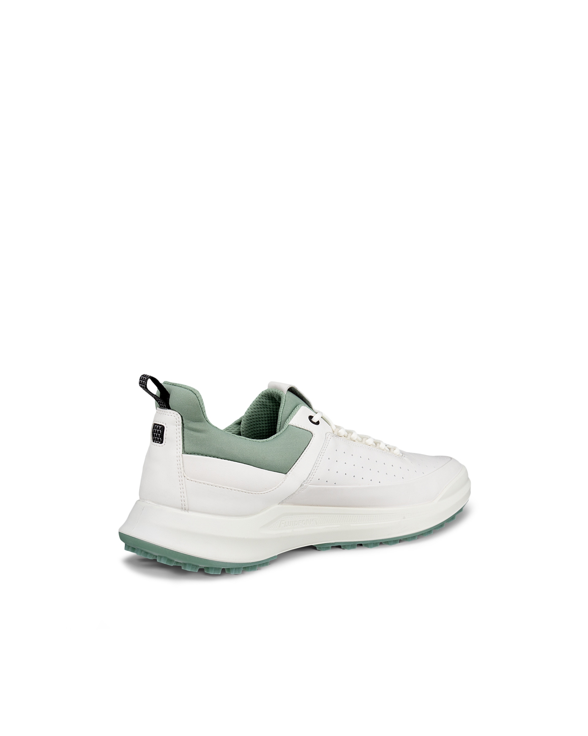 Men's ECCO® Golf Core Leather Shoe - White - Back