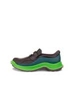 Women's ECCO® Offroad Leather Outdoor Shoe - Green - Outside