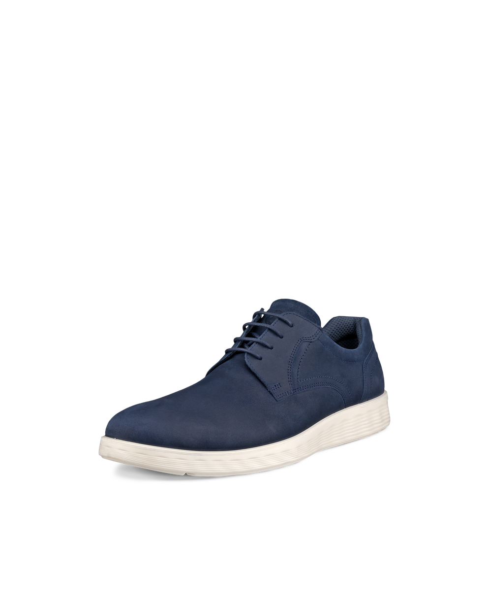 ECCO® S Lite Hybrid derbies en nubuck pour homme - Bleu - Main