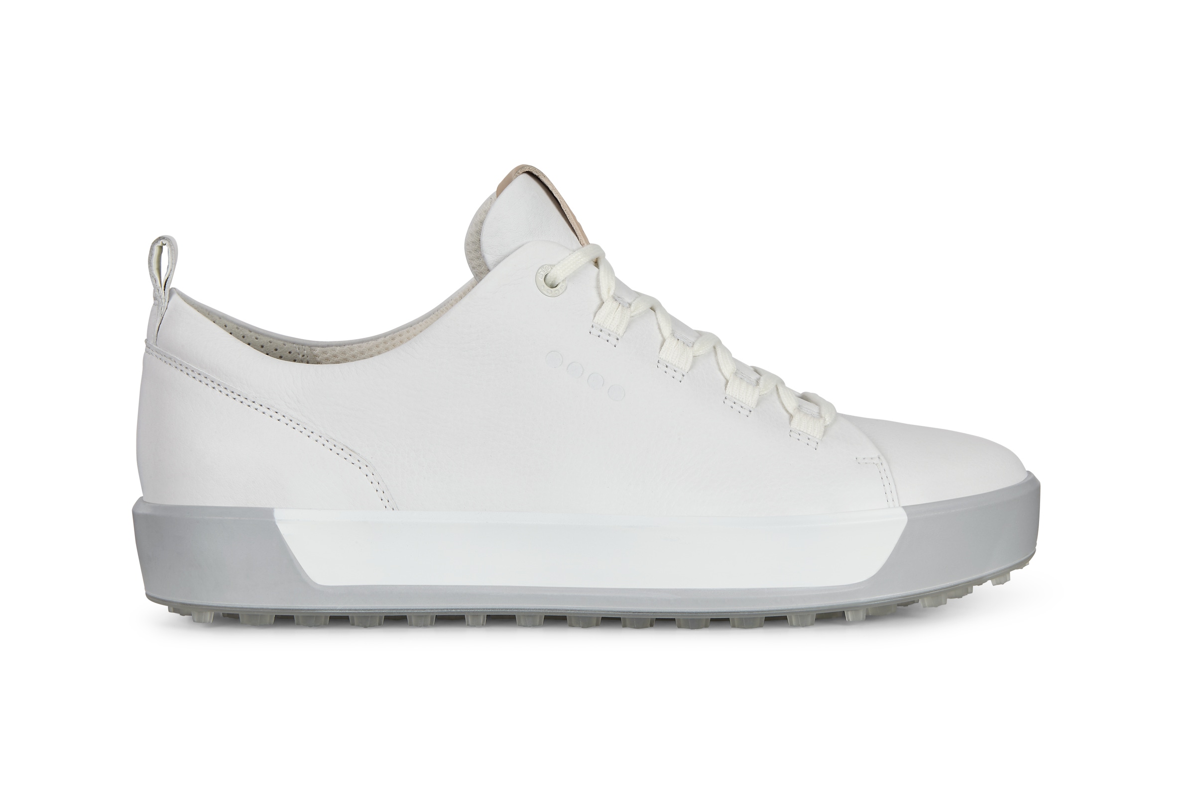 ECCO Golf Soft Men's Golf Shoe - White - Outside