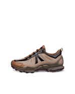 Women's ECCO® BIOM C-Trail Leather Sneaker - Brown - Outside