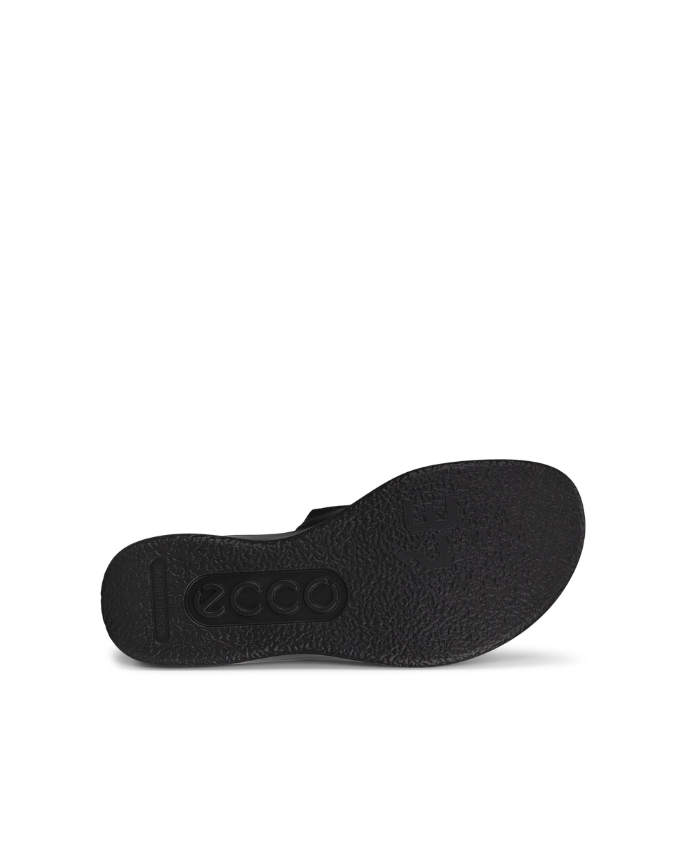 ECCO® Flowt LX sandale compensée cuir pour femme - Noir - Sole