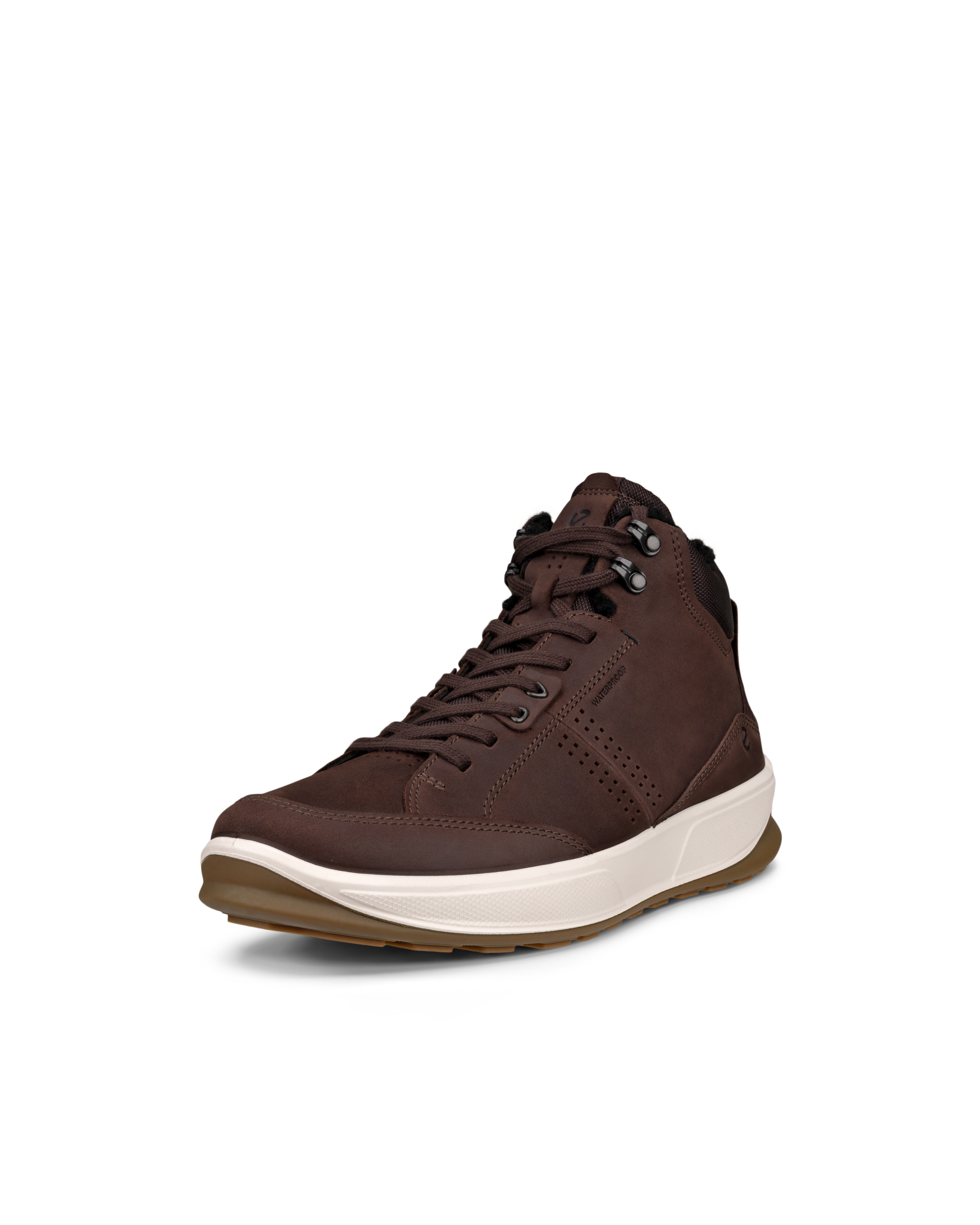 Men's ECCO® Byway 2.0 Nubuck Waterproof Ankle Boot - Brown - Main