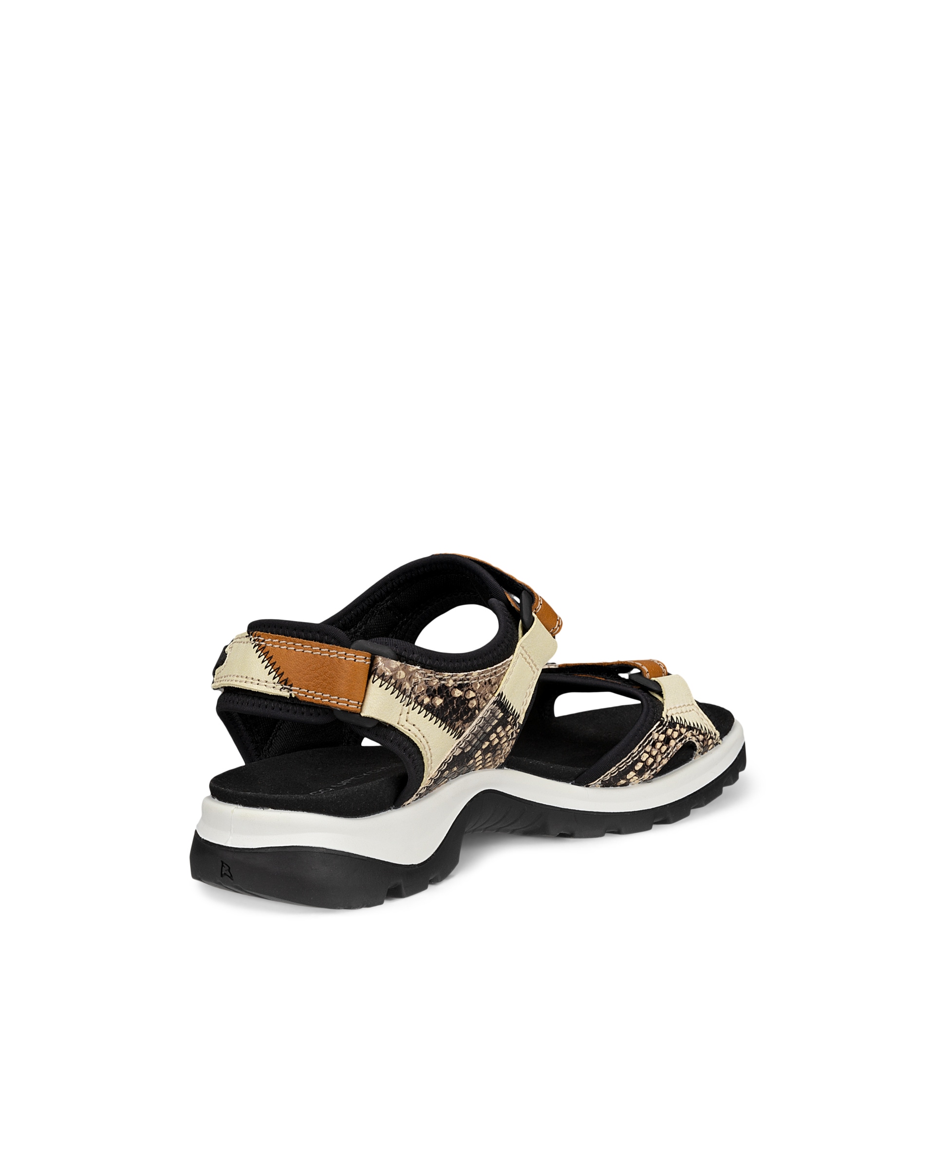 Women's ECCO® Offroad Leather Hiking Sandal - Multicolor - Back