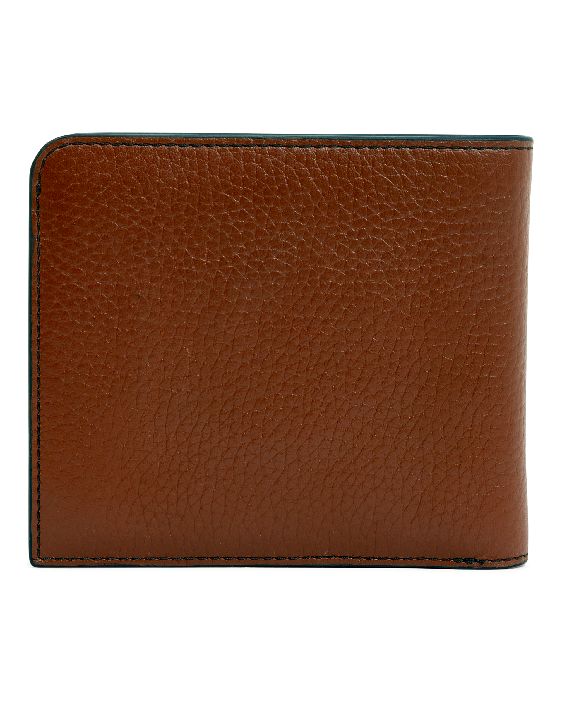 ECCO® Small Leather Wallet - Brown - Back