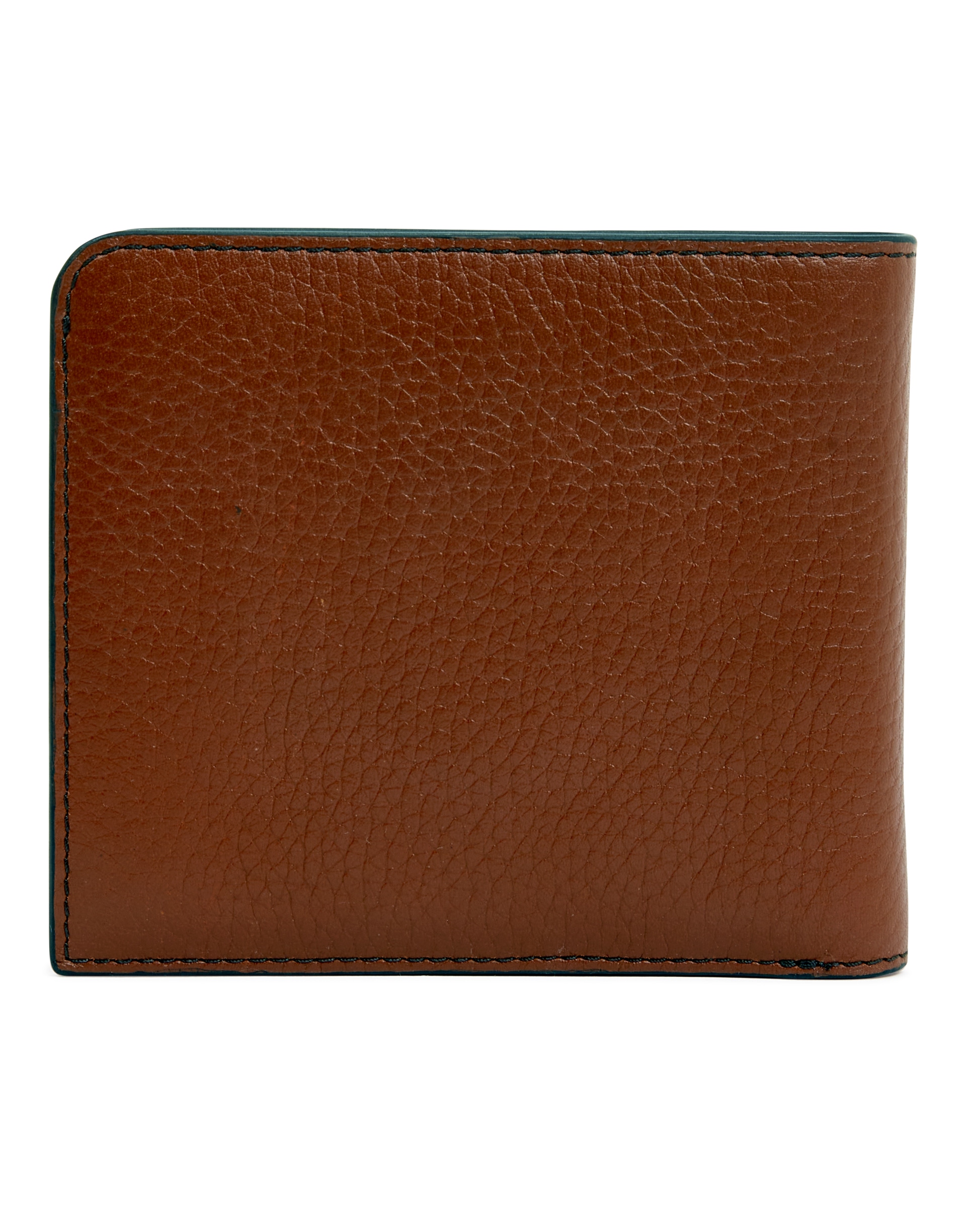 ECCO® Small Leather Wallet - Brown - Back