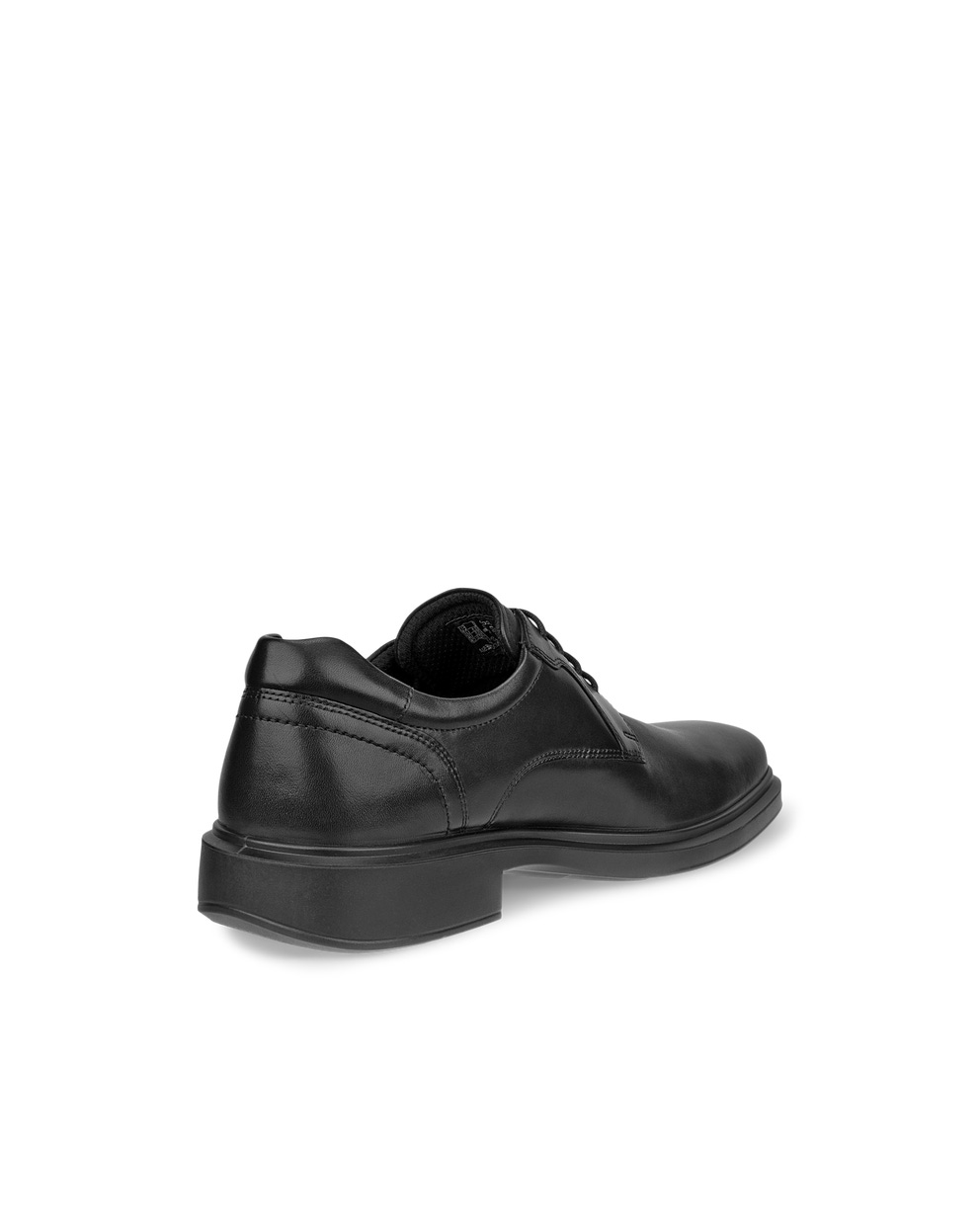 Men's ECCO® Helsinki 2 Leather Derby Shoe - Black - Back