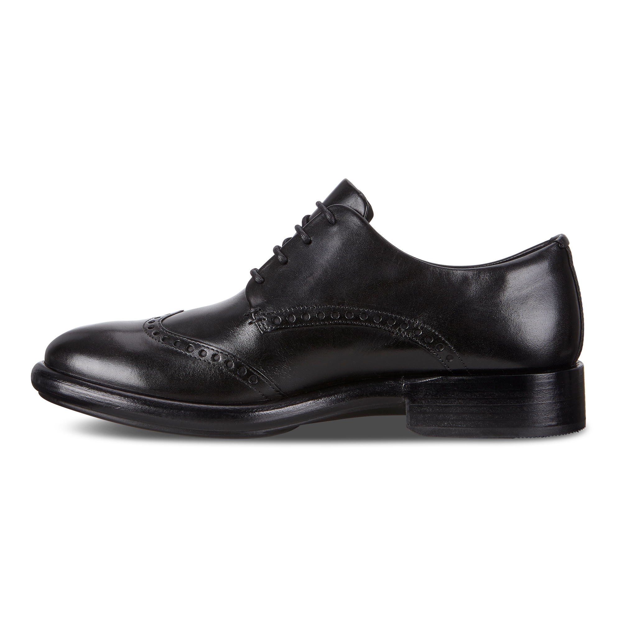 ECCO Vitrus Artisan Shoe - Black - Inside