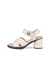 Women's ECCO® Sculpted Sandal LX 55 Leather Heeled Sandal - Beige - Outside