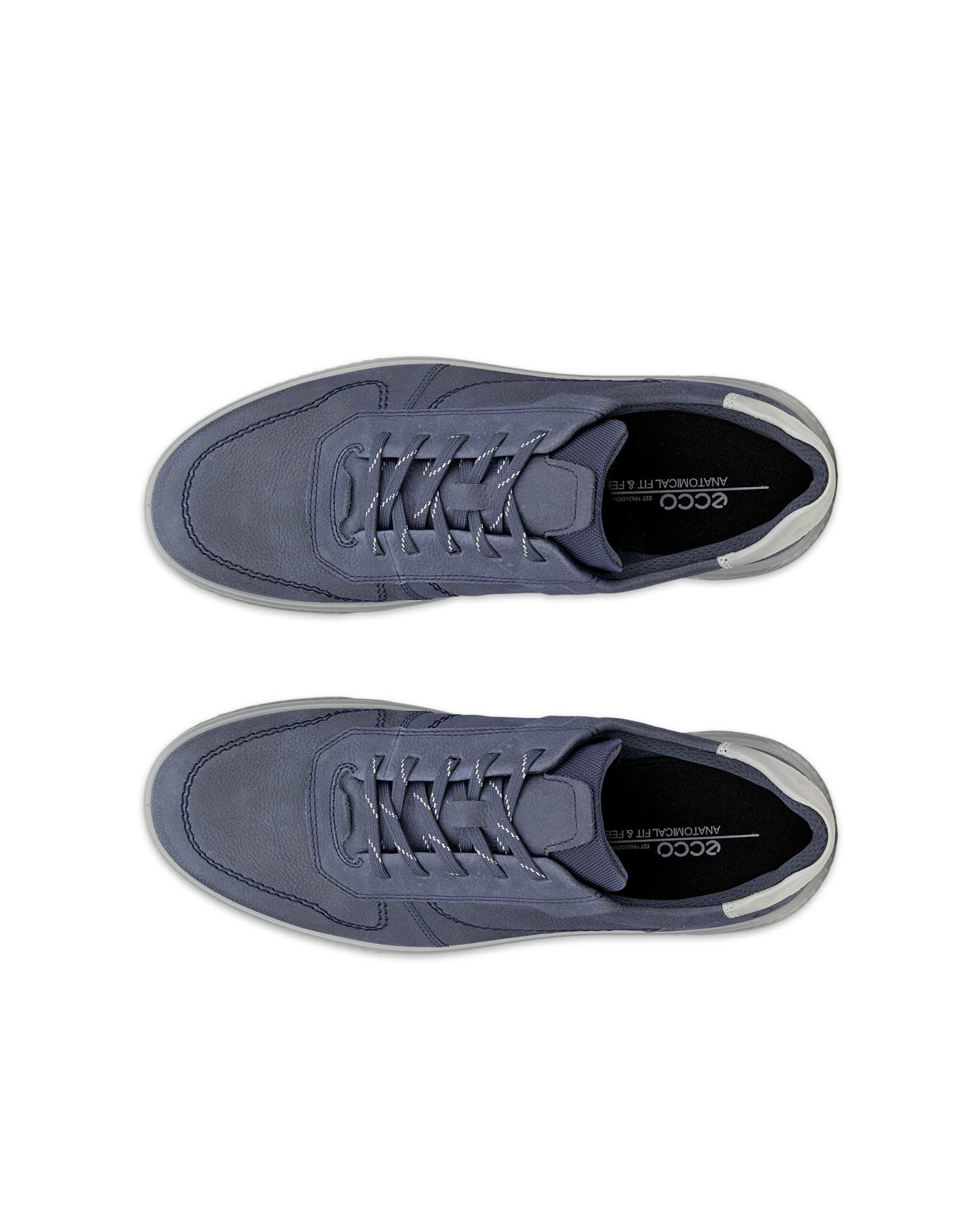Pánska nubuková obuv ECCO® MOVE - Modrá - Top left pair