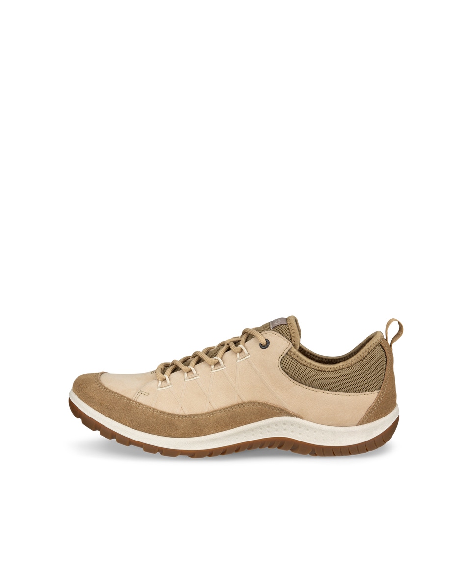 Women s ECCO Aspina Suede Sneaker Brown