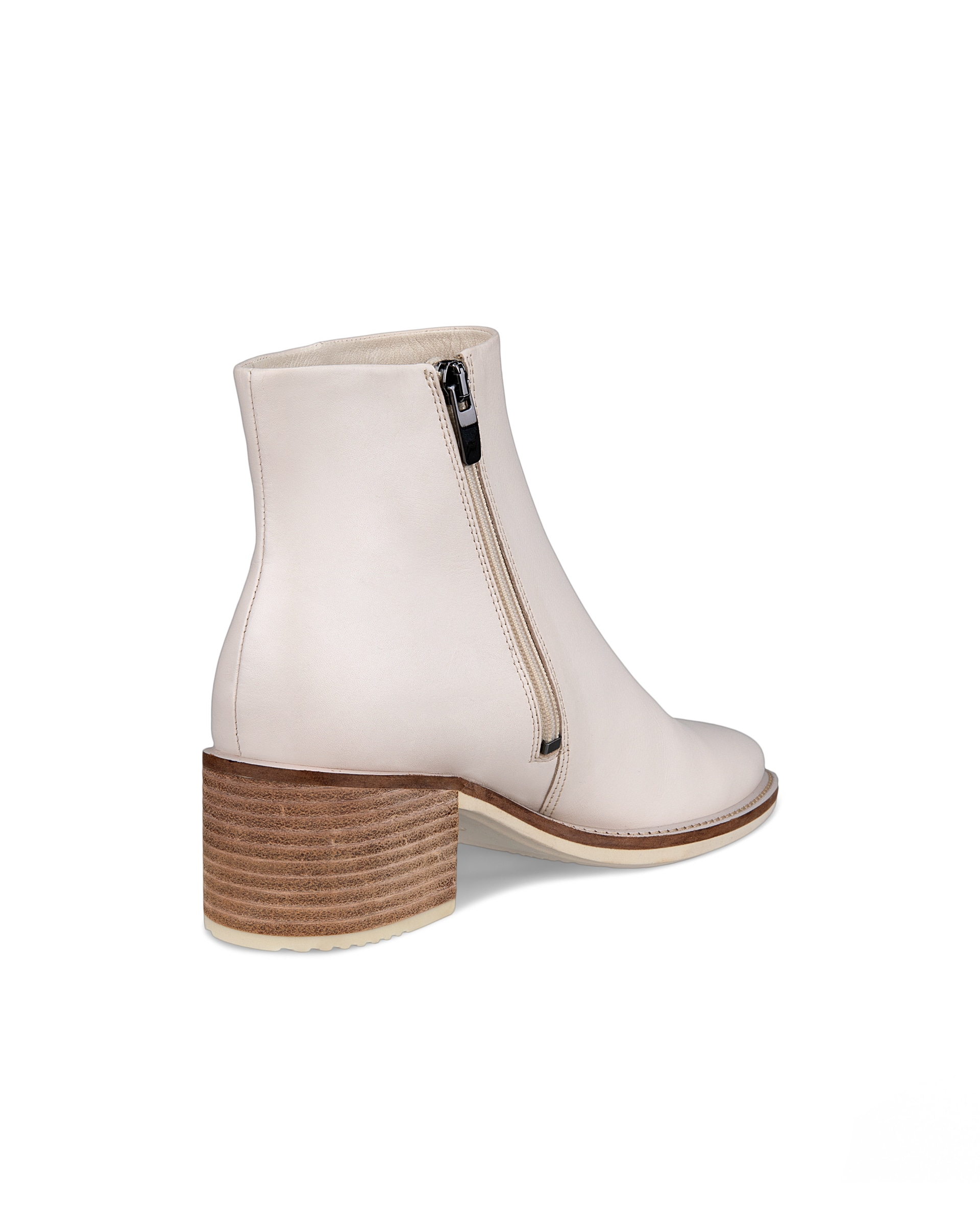 ECCO Women's Shape Sartorelle 35 MM Ankle Boots - Beige - Back