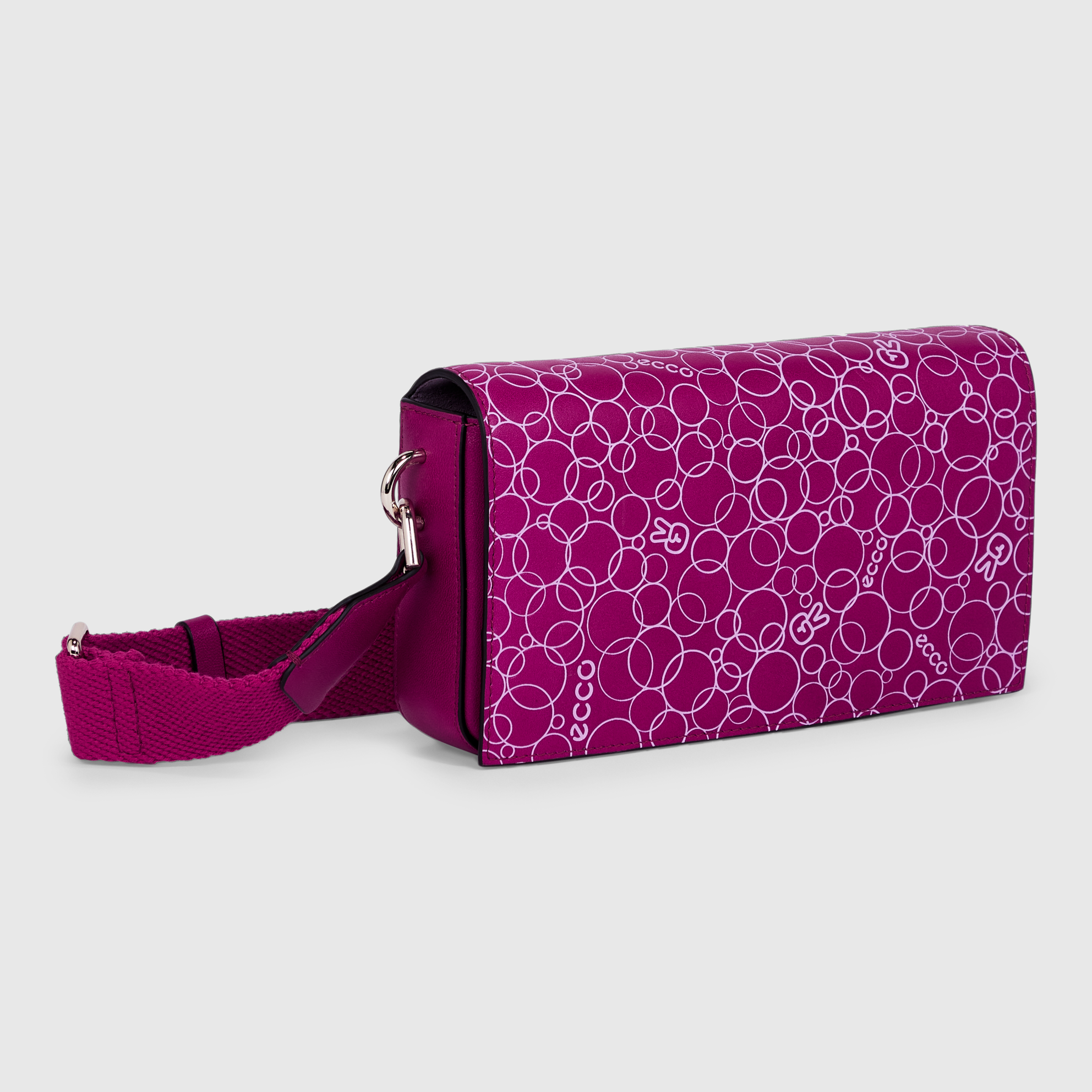 ECCO® Peace pochette téléphone cuir - Violet - Main