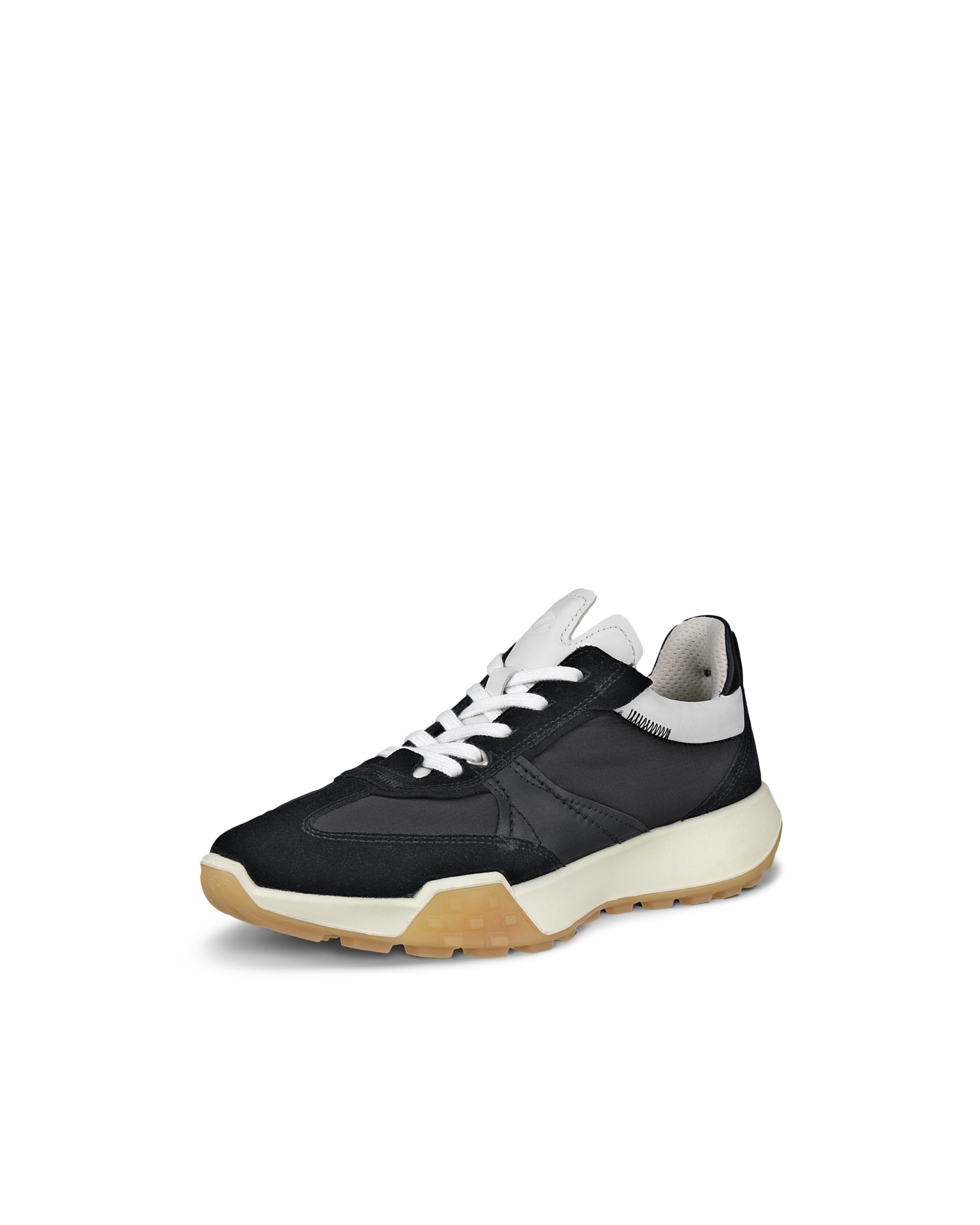Zapatillas de tela ECCO® Retro Sneaker para mujer - Negro - Main