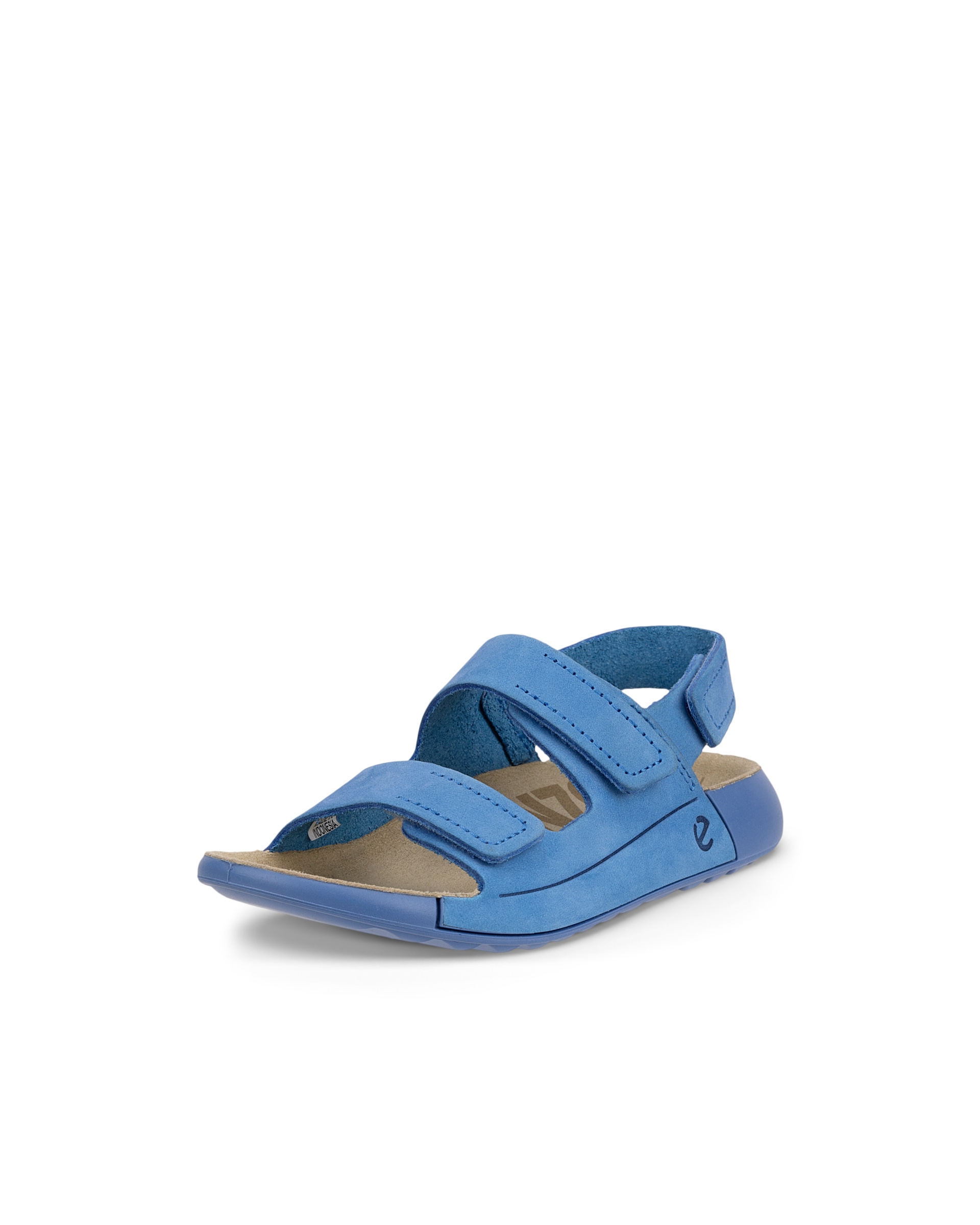 Sandalias con dos tiras de nobuk  ECCO® Cozmo para niño/a - Azul - Main