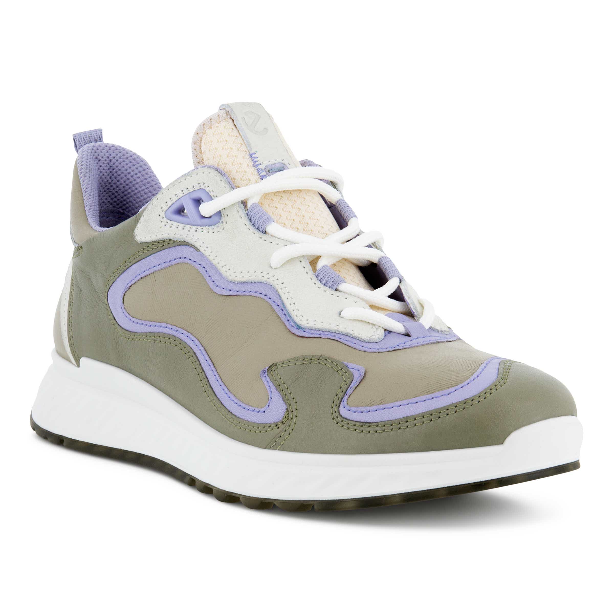 Zapatillas de piel ECCO® ST.1 para mujer - Verde - Main
