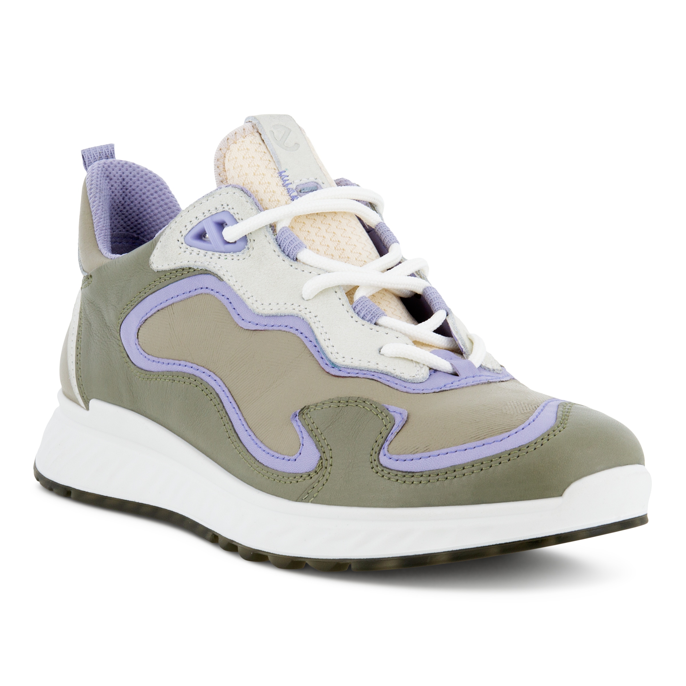 Zapatillas de piel ECCO® ST.1 para mujer - Verde - Main