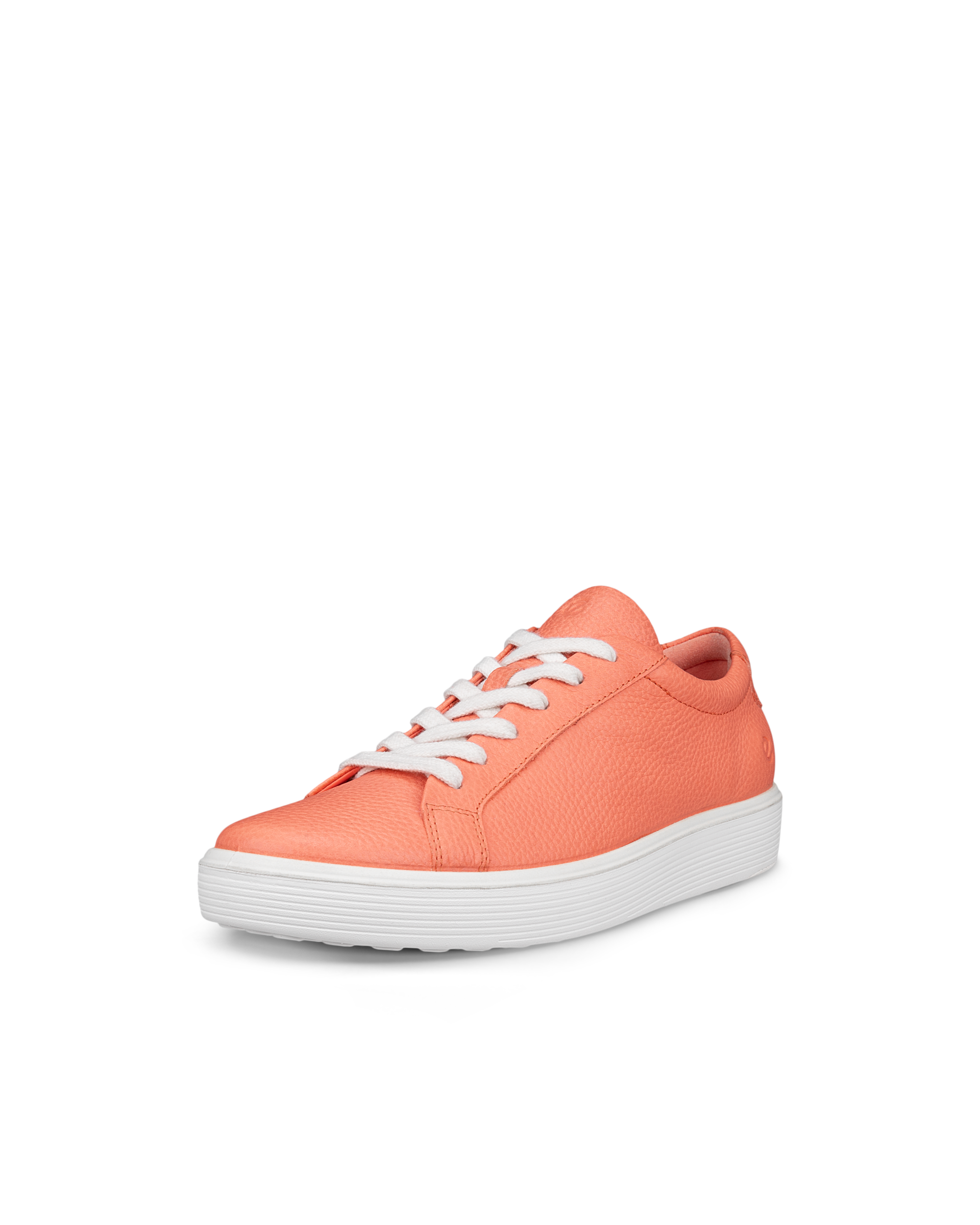 Women's ECCO® Soft 60 Leather Sneaker - Orange - Main