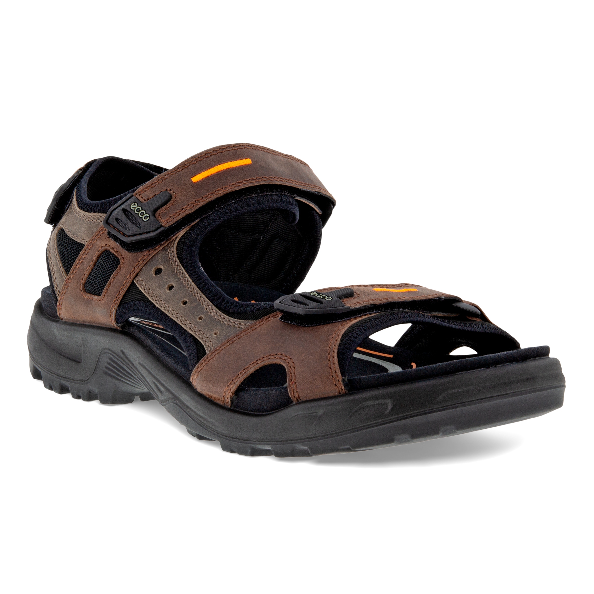 ECCO Yucatan Men's Sandals - Brown - Main