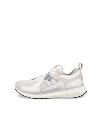 ECCO® Biom 2.2 baskets en cuir pour femme - Blanc - Outside