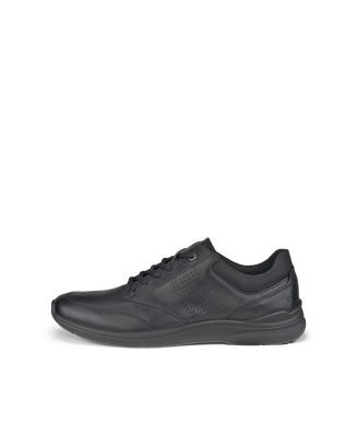 Zapatos de piel con cordones ECCO® Irving para hombre - Negro - Outside