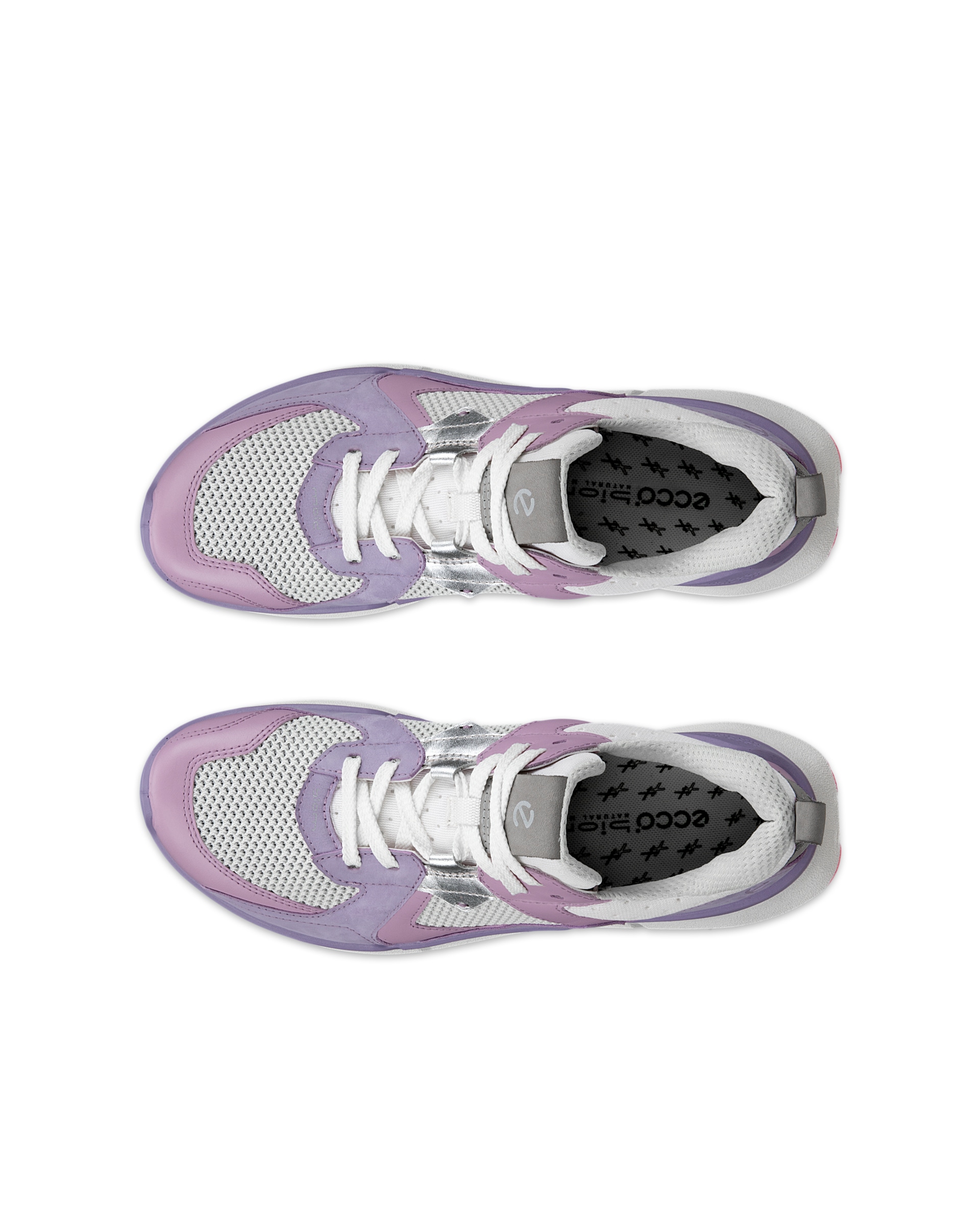 ECCO BIOM 2.2 WOMEN'S SNEAKER - Purple - Top left pair