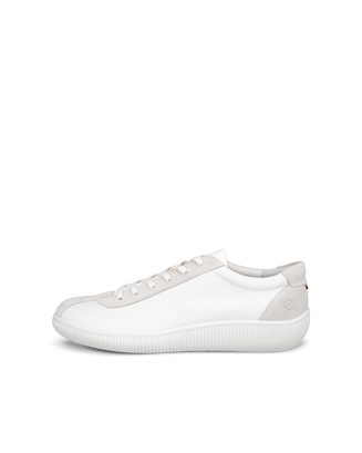 ECCO SOFT ZERO MEN'S SNEAKER - White - Outside