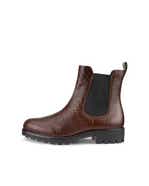 Botas Chelsea de piel ECCO® Modtray para mujer - Marrón - Outside