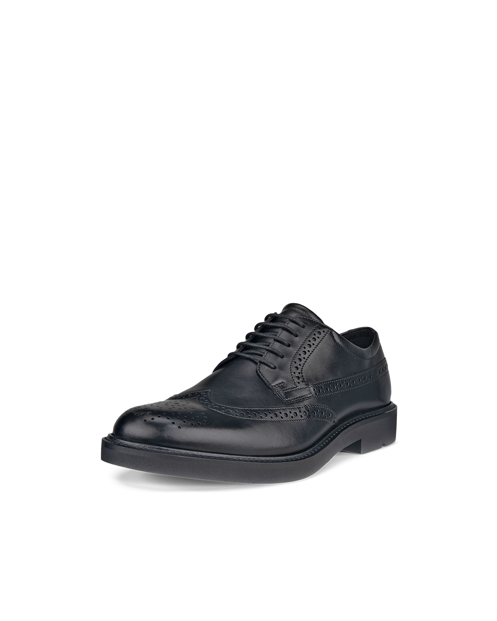 ECCO® Metropole London nahast Brogue-kingad meestele - Must - Main