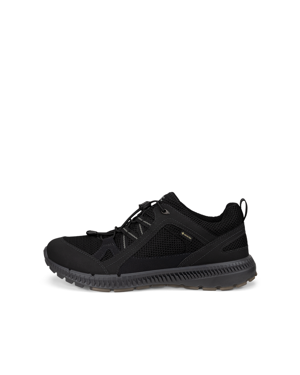 Men's ECCO® Terracruise II Textile Gore-Tex Shoe - Black - Outside