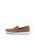 Men's ECCO® S Lite Moc Nubuck Moccasin - Brown - Outside