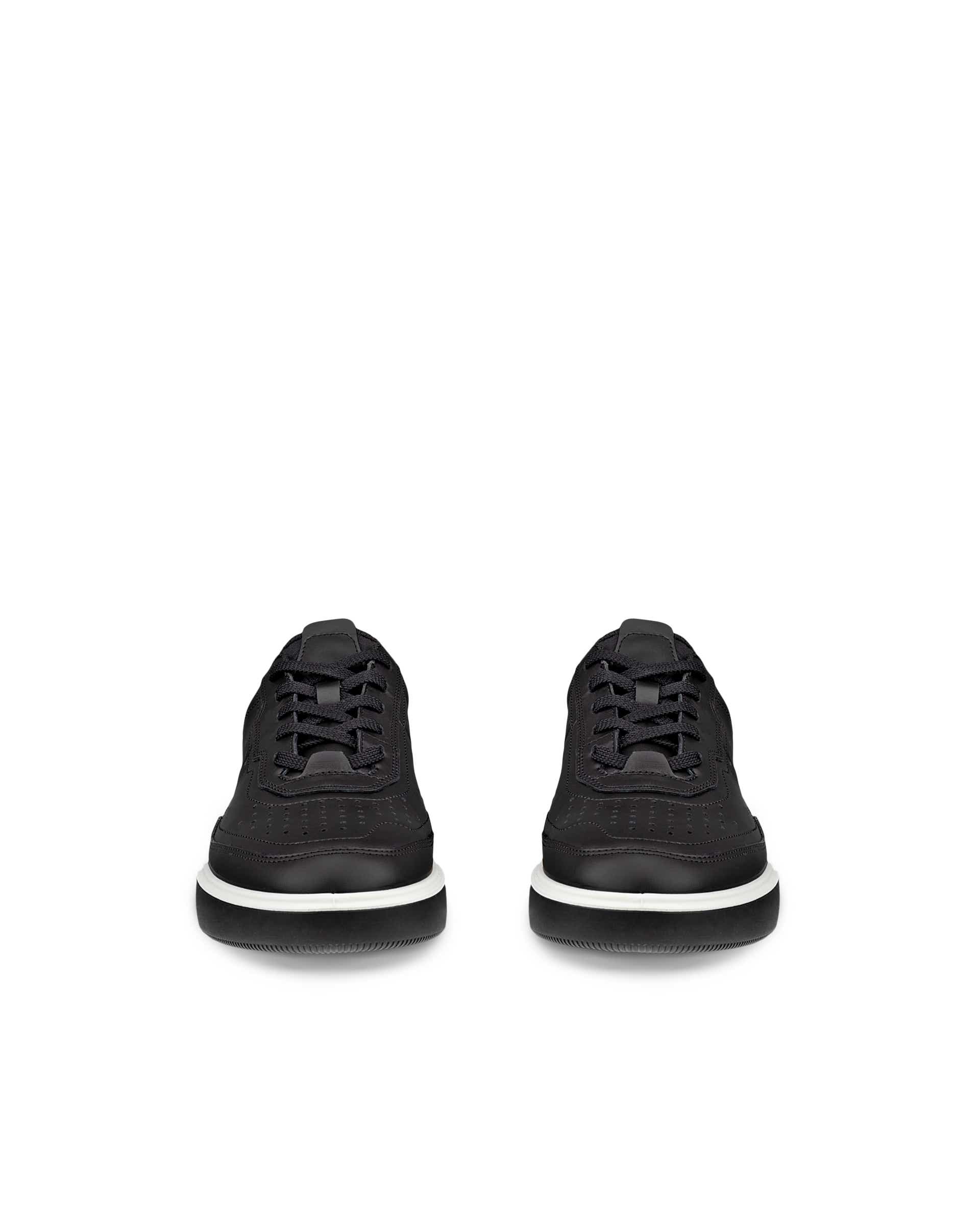 ECCO STREET COURT W LEA - Negro - Front pair